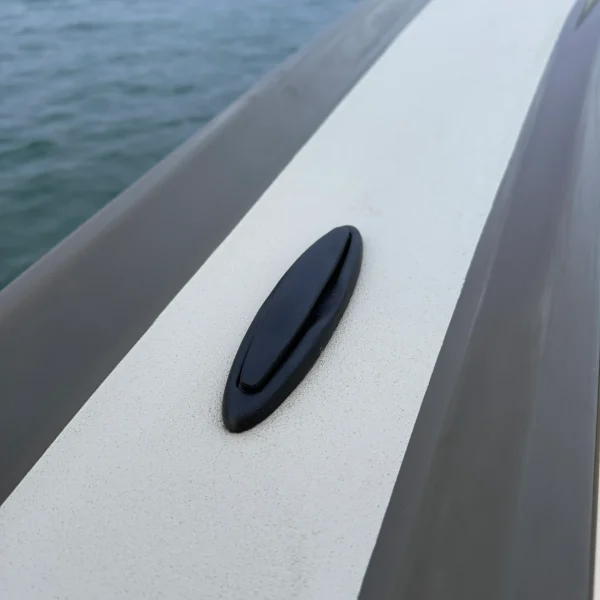 Parker boat gunwale detail