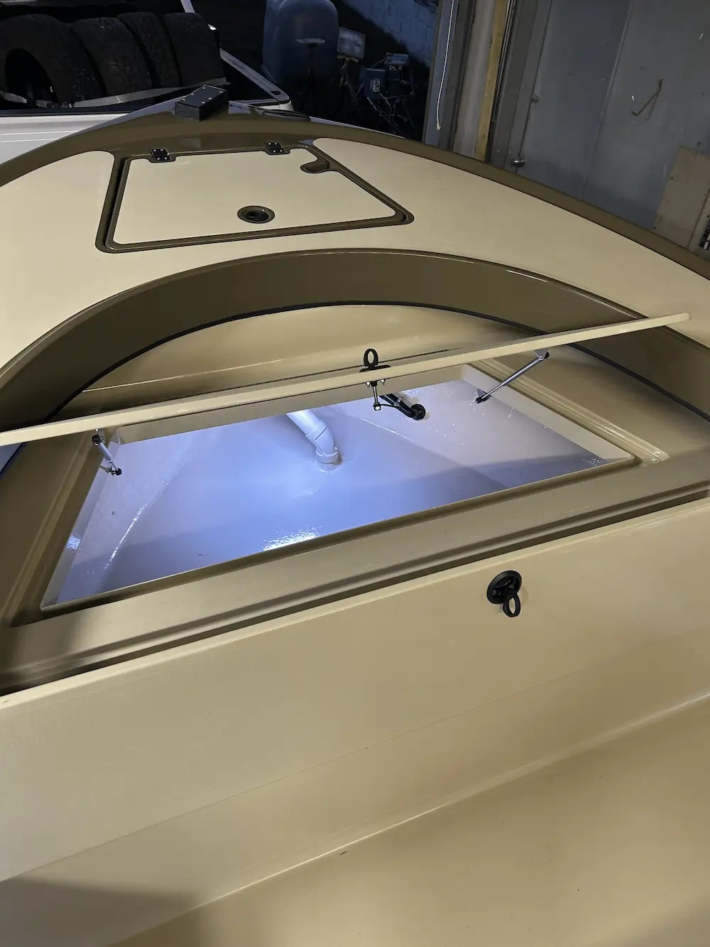 21 Parker custom lighted bow storage