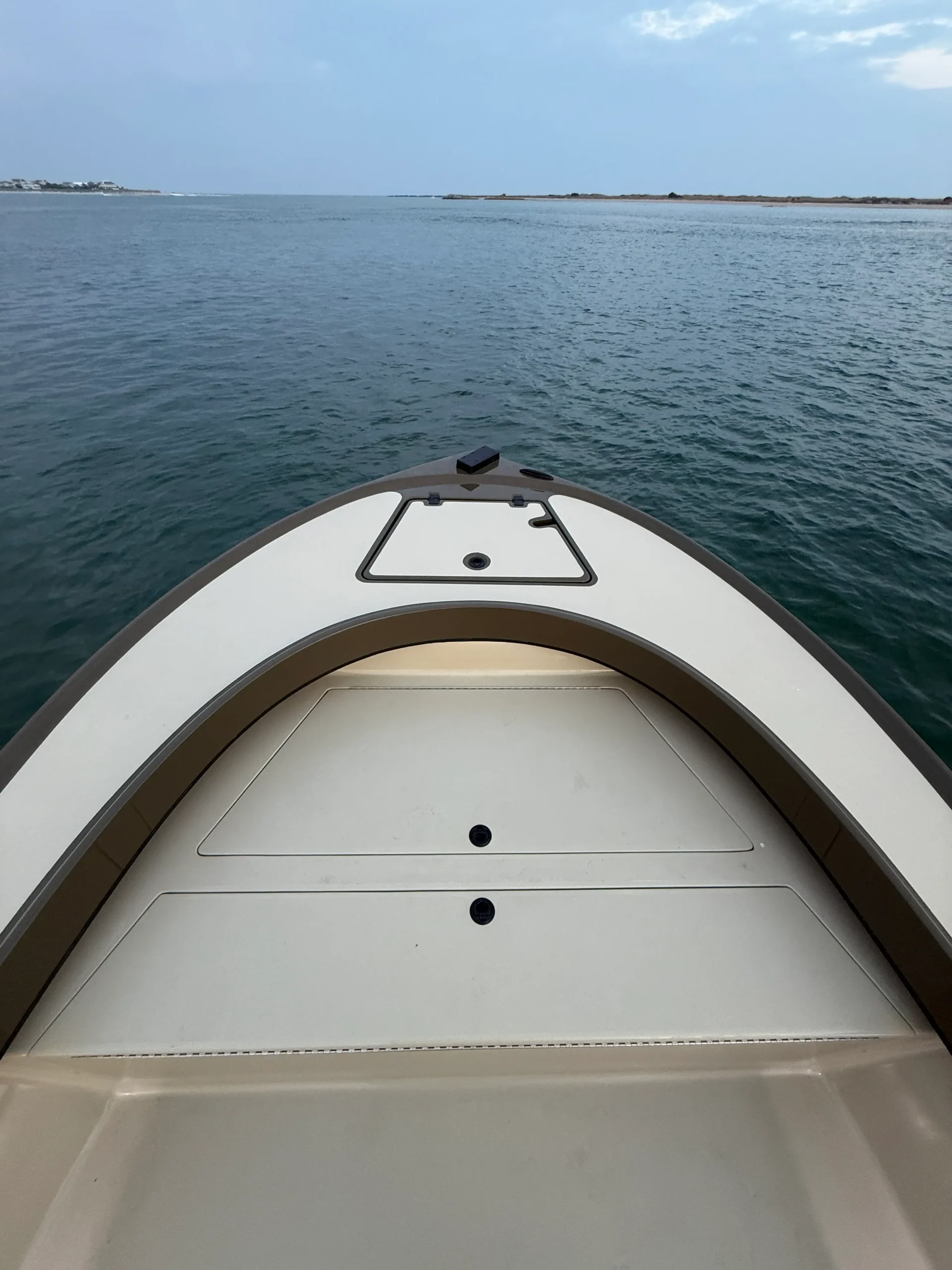 21 ft Parker Custom bow deck
